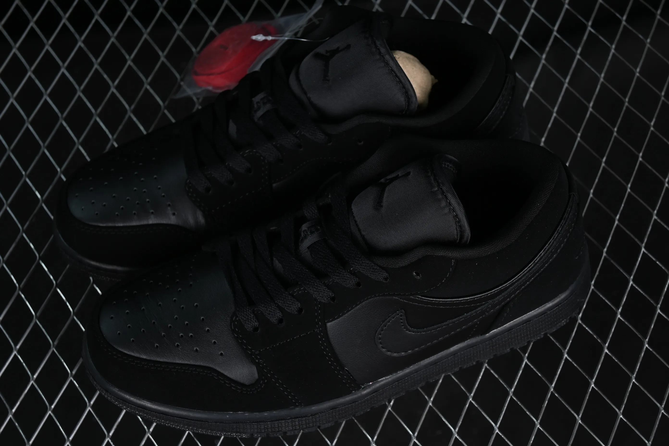 All categories Air Jordan Jordan series basketball shoes Air Jordan 1 Low Z version Air Jordan 1 Low OG "All Black" AJ1 Joe 1 all black low-top cultural casual sneakers 553558-025